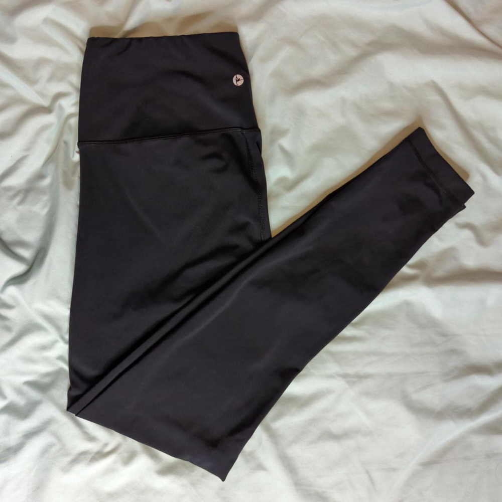 Large - 90° Degree by Reflx - High Waisted Ankle Length Leggings